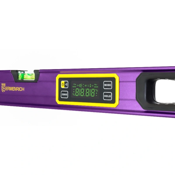 Цифровой уровень Ermenrich Verk LL60, фиолетовый купить по низкой цене | МАКСПРОФИТ